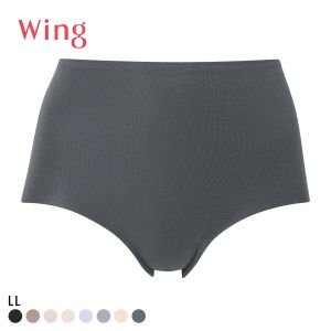 ワコール ウイング 綿の贅沢オーガニック ショーツ フラット LL 綿混 Wacoal Wing