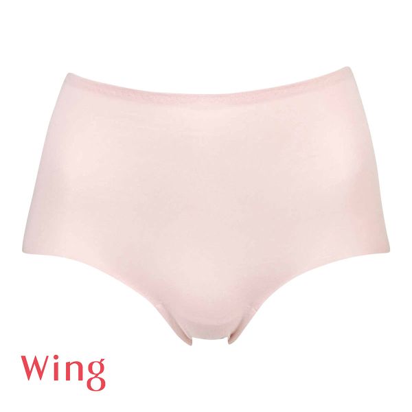 ワコール ウイング 綿の贅沢オーガニック ショーツ フラット ML 綿混 Wacoal Wing