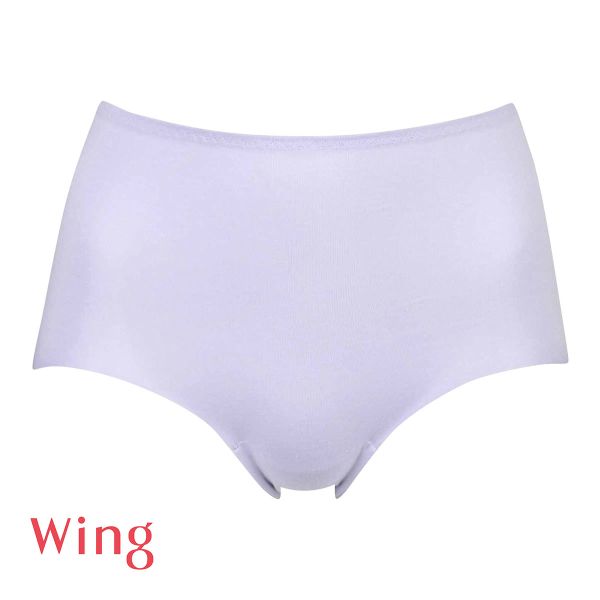 ワコール ウイング 綿の贅沢オーガニック ショーツ フラット ML 綿混 Wacoal Wing