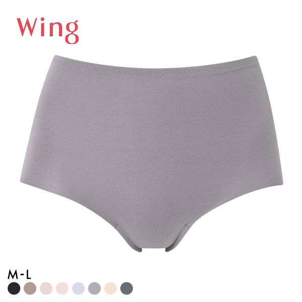 ワコール ウイング 綿の贅沢オーガニック ショーツ フラット ML 綿混 Wacoal Wing