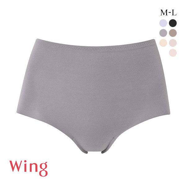 ワコール ウイング 綿の贅沢オーガニック ショーツ フラット ML 綿混 Wacoal Wing