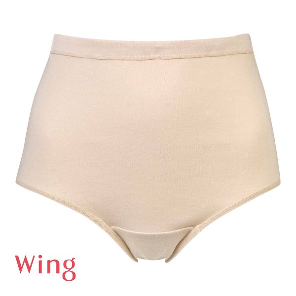 ワコール ウイング 綿の贅沢オーガニック ショーツ ふかめ ゆったり LL 綿100％ Wacoal Wing