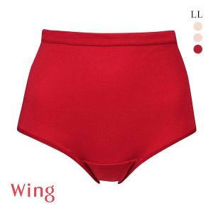 ワコール ウイング 綿の贅沢オーガニック ショーツ ふかめ ゆったり LL 綿100％ Wacoal Wing