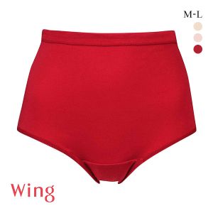 ワコール ウイング 綿の贅沢オーガニック ショーツ ふかめ ゆったり ML 綿100％ Wacoal Wing