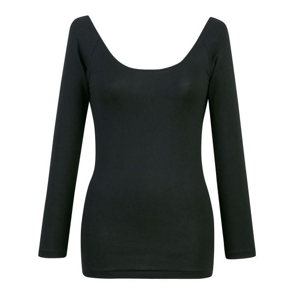 ワコール Wacoal ウイング Wing 綿の贅沢オーガニック ネックひろめ 8分袖 あったかインナー 長袖 U首 肌側綿100％