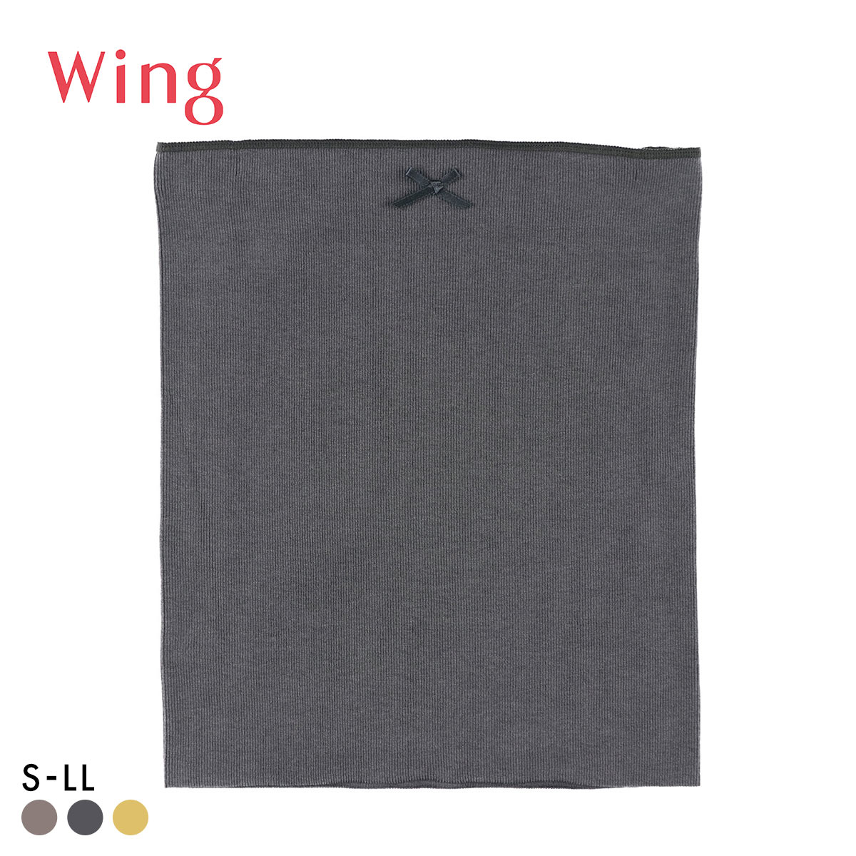 ワコール ウイング はらまき 薄手 ひびきにくい ハラコフライス Wacoal Wing(GY-グレー-S-M)