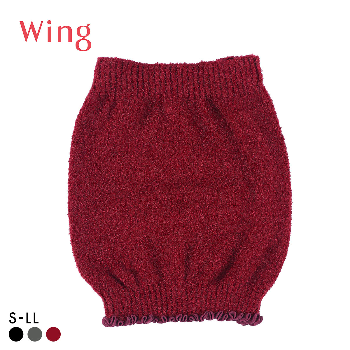 ワコール ウイング はらまき ふわふわ マシュマロタッチ Wacoal Wing(RE-レッド-S-M)