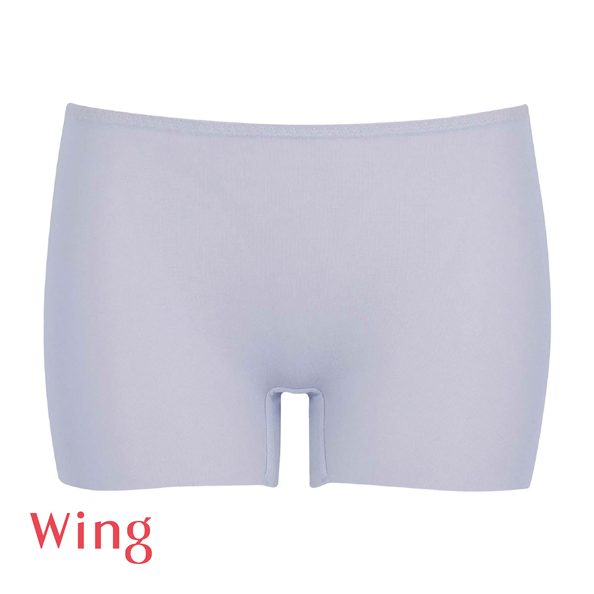 ワコール Wacoal ウイング Wing 綿の贅沢 オーガニック フラット 1分丈ボトム M L LL 吸汗速乾 抗菌防臭 ひびきにくい(PUG-パープルグレー-M)