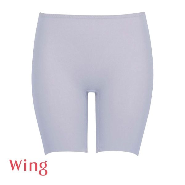 ワコール Wacoal ウイング Wing 綿の贅沢オーガニック フラット 3分丈ボトム M L LL 吸汗速乾 抗菌防臭 シームレス ひびきにくい