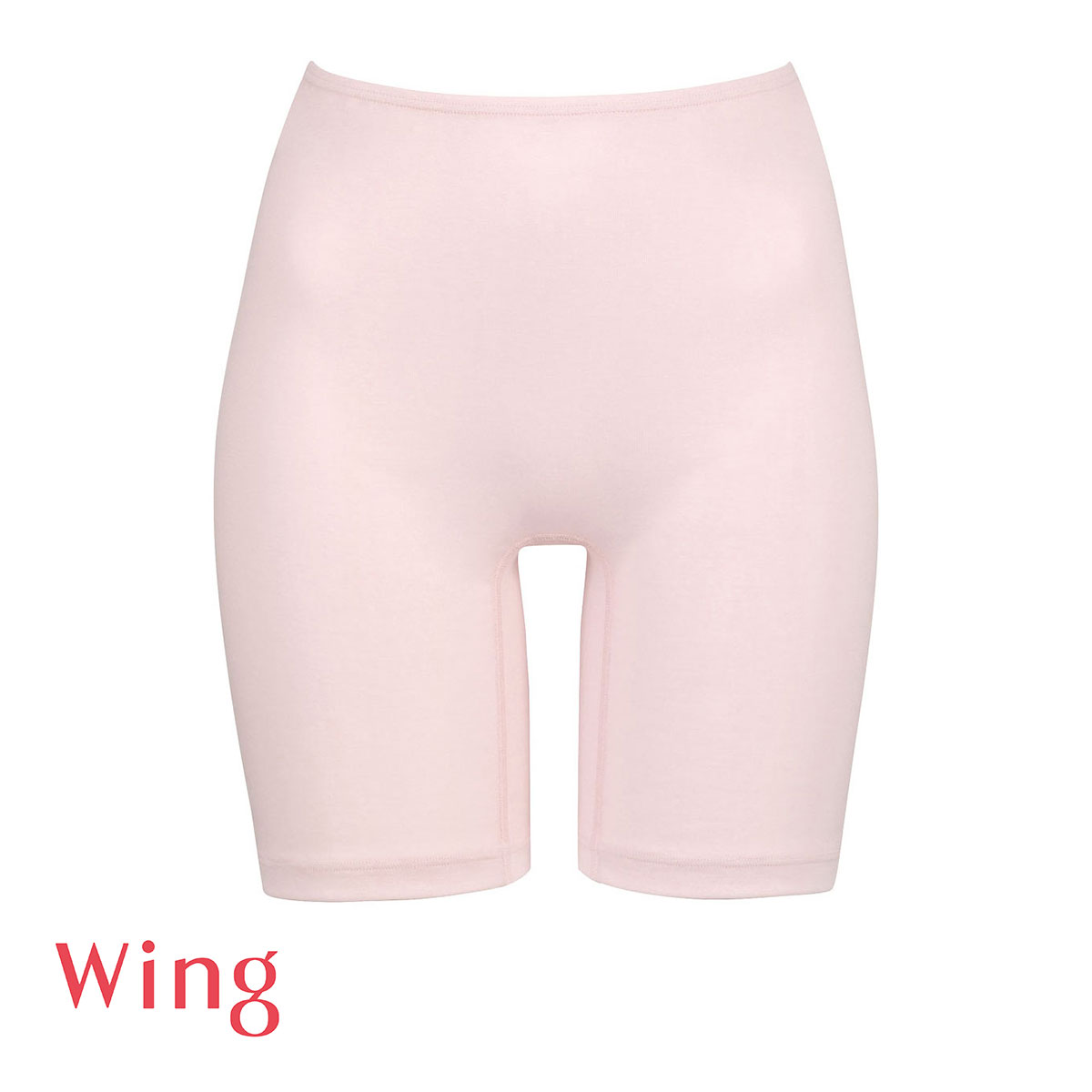 ワコール Wacoal ウイング Wing 綿の贅沢 オーガニック 3分丈 インナーボトムス M L LL 吸汗速乾 抗菌防臭(PI-ピンク-M)