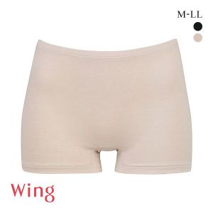ワコール Wacoal ウイング Wing 綿の贅沢オーガニック ボトムス ショーツ 1分丈 あったかインナー 肌側綿100％ 吸湿発熱