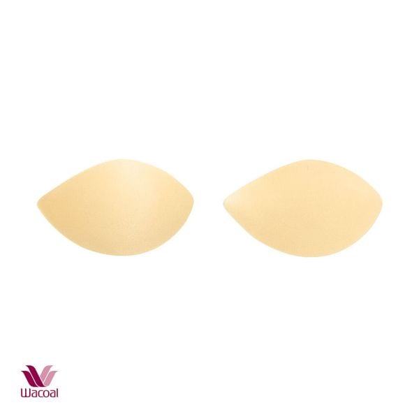 ワコール Wacoal バストパッド レモン型 ハーフカップ ハードタイプ