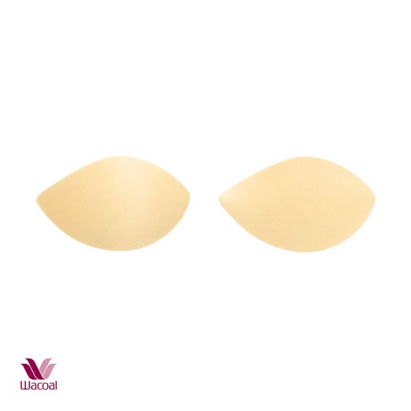 ワコール Wacoal バストパッド レモン型 ハーフカップ ハードタイプ