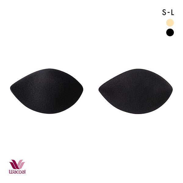 ワコール Wacoal バストパッド レモン型 ハーフカップ ハードタイプ