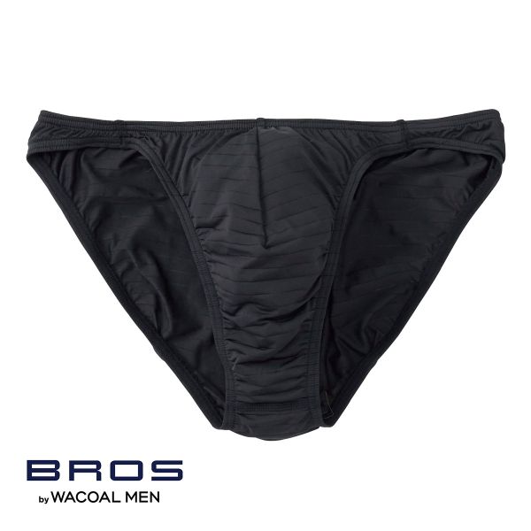 ブロス バイ ワコールメン BROS by WACOAL MEN 立体フロントで、快適キープ ハイレッグブリーフ ビキニ 定番 メンズ SML 前とじ GF2401