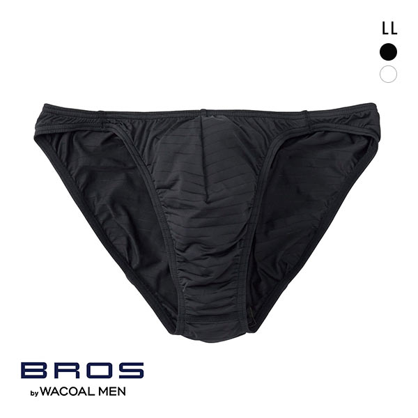 ブロス バイ ワコールメン BROS by WACOAL MEN 立体フロントで、快適キープ ハイレッグブリーフ LL ビキニ メンズ 前とじ GF2401