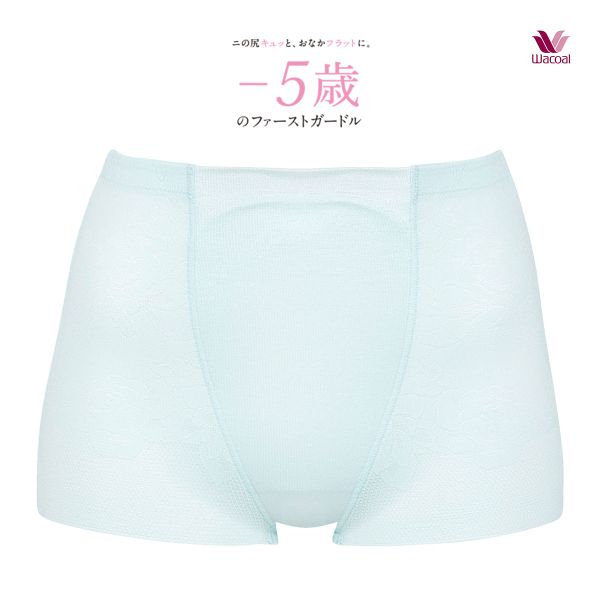 ワコール Wacoal －5歳のガードル ジャストウエスト ショート丈 ヒップアップ ガードル パンツ GRC323