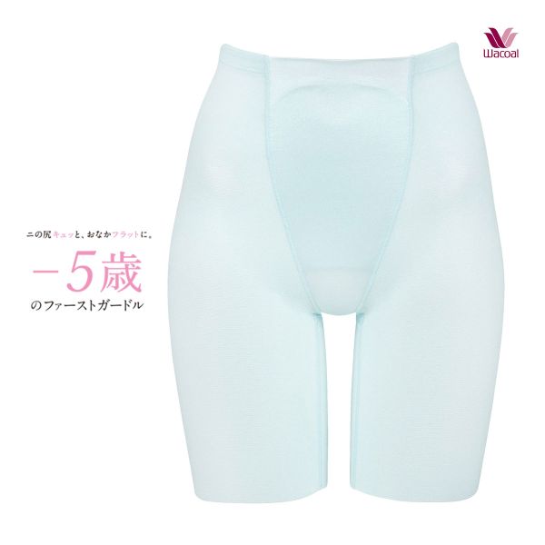 ワコール Wacoal －5歳のガードル ジャストウエスト ロング丈 ヒップアップ ガードル パンツ GRC423