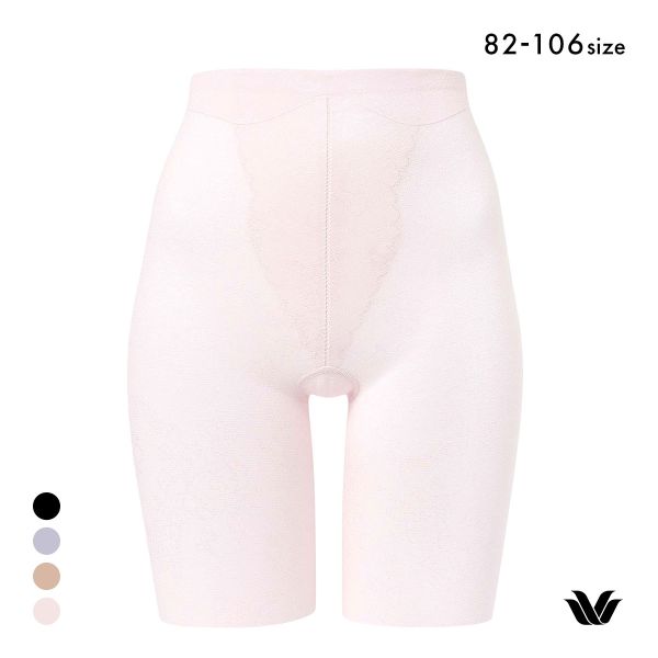 ワコール Wacoal エバーシック EverChic はきごこちやわらか、ラクにフィット GRC430 ガードル ロング 補正下着 クイーンサイズ