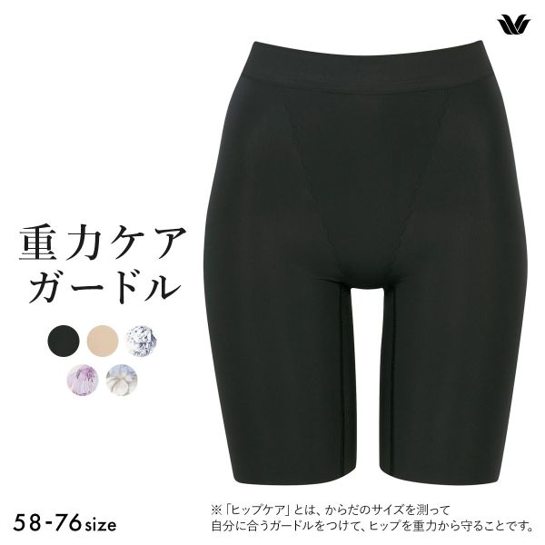 ワコール Wacoal 重力に負けないヒップケアガードル GRC623 ガードル ロング ジャストウエスト 補整 補正