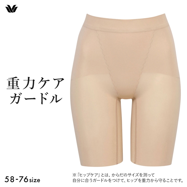 ワコール Wacoal 重力に負けないヒップケアガードル GRC623 ガードル ロング ジャストウエスト 補整 補正