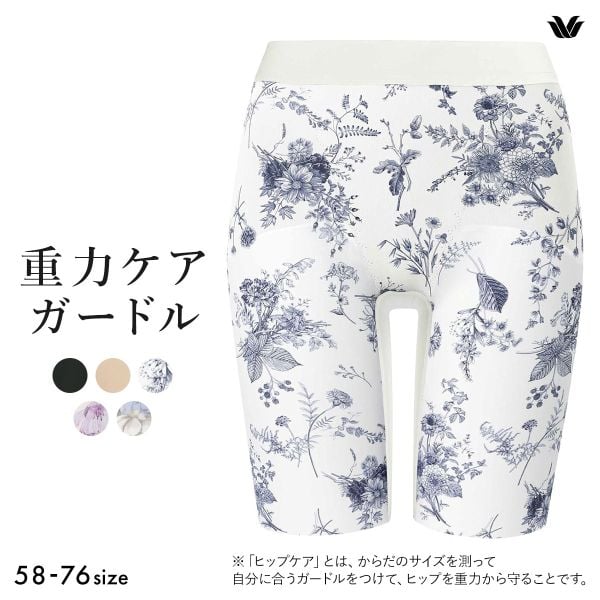 ワコール Wacoal 重力に負けないヒップケアガードル GRC623 ガードル ロング ジャストウエスト 補整 補正