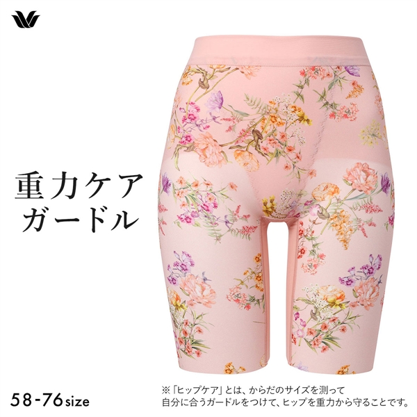 ワコール Wacoal 重力に負けないヒップケアガードル GRC623 ガードル ロング ジャストウエスト 補整 補正