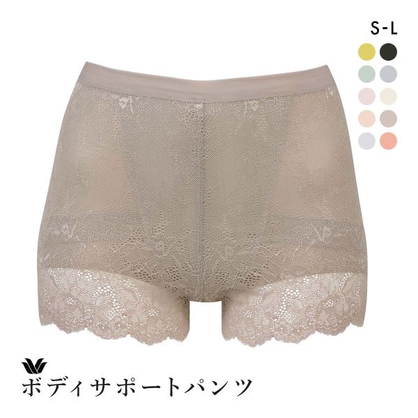 ワコール Wacoal プラスパンツ ＋PANTS GRC630 ジャストウエスト ショート丈 パンツ ショート ガードル S M L