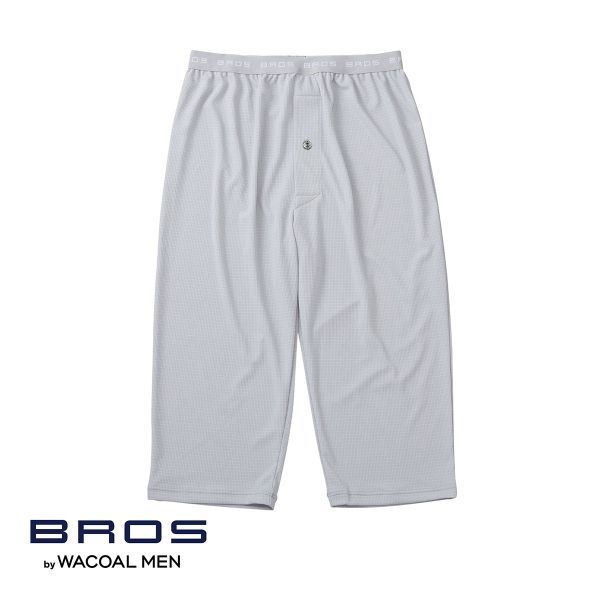 ブロス バイ ワコールメン BROS by WACOAL MEN ムレからの解放 ひざ下丈パンツ 前開き LL べたつきにくいさらさらインナー