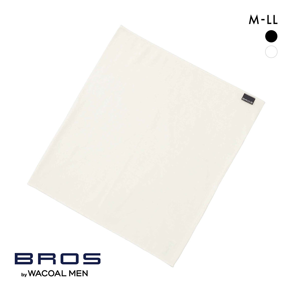ブロス バイ ワコールメン メンズ はらまき オーガニック綿混 BROS by WACOAL MEN(WH-ホワイト-M)