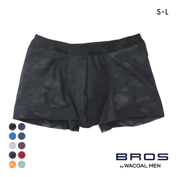 ブロス バイ ワコールメン BROS by WACOAL MEN レースボクサー ボクサーパンツ GT3340 SML メンズ 前とじ ノーマル丈