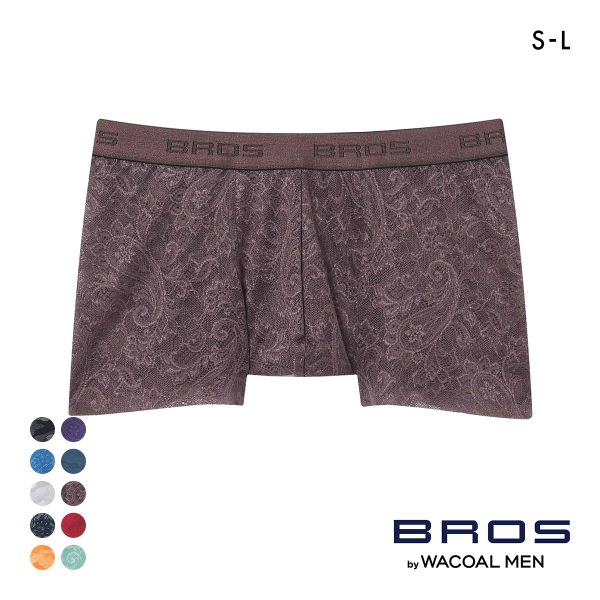 ブロス バイ ワコールメン BROS by WACOAL MEN レースボクサー ボクサーパンツ GT3340 SML メンズ 前とじ ノーマル丈