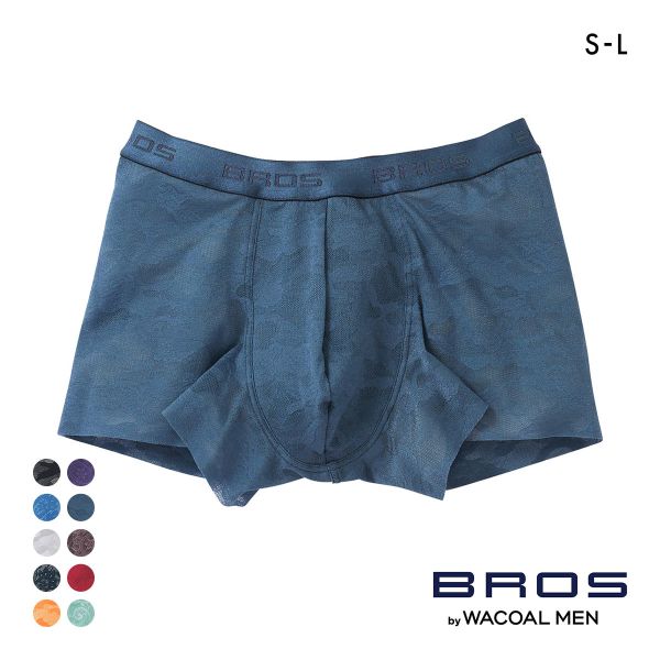 ブロス バイ ワコールメン BROS by WACOAL MEN レースボクサー ボクサーパンツ GT3340 SML メンズ 前とじ ノーマル丈