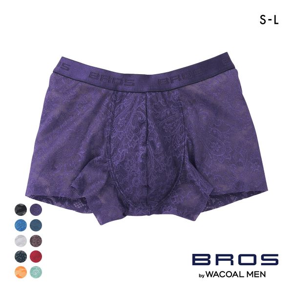 ブロス バイ ワコールメン BROS by WACOAL MEN レースボクサー ボクサーパンツ GT3340 SML メンズ 前とじ ノーマル丈
