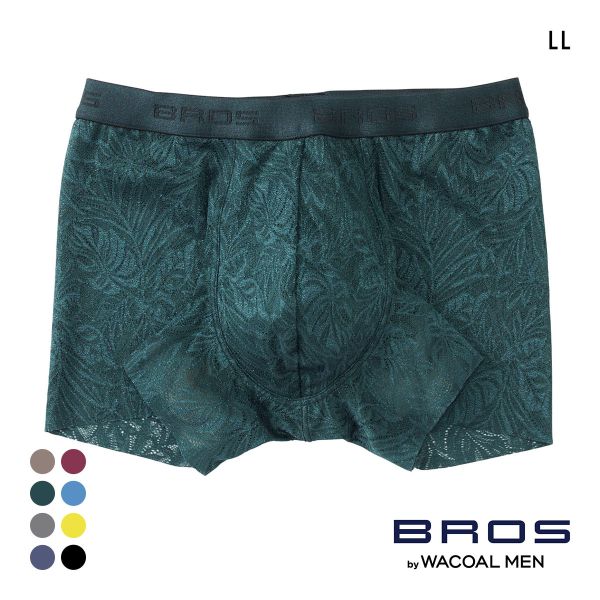 ブロス バイ ワコールメン BROS by WACOAL MEN レースボクサー ボクサーパンツ GT3341 LL メンズ 前とじ ノーマル丈