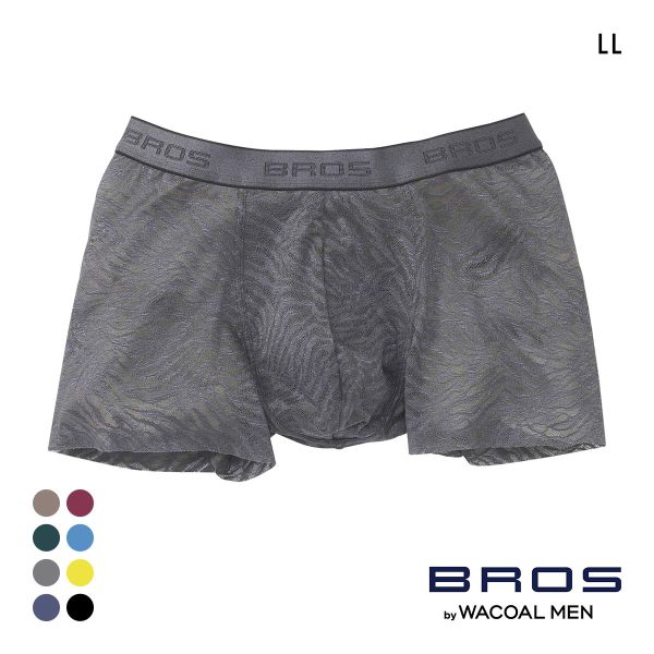 ブロス バイ ワコールメン BROS by WACOAL MEN レースボクサー ボクサーパンツ GT3341 LL メンズ 前とじ ノーマル丈