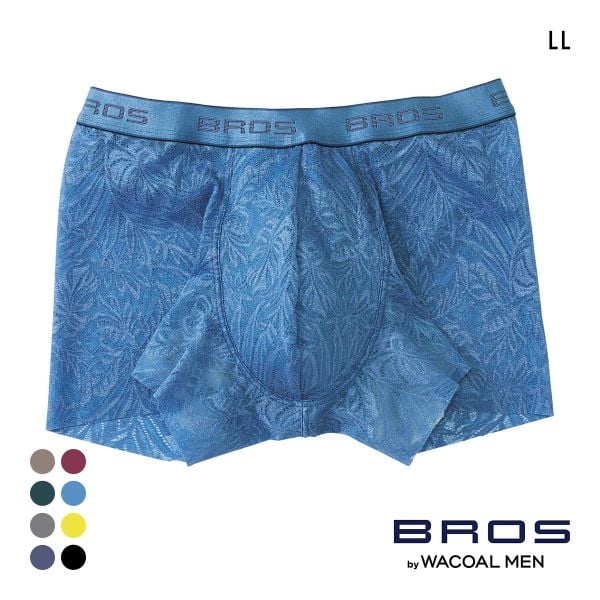 ブロス バイ ワコールメン BROS by WACOAL MEN レースボクサー ボクサーパンツ GT3341 LL メンズ 前とじ ノーマル丈