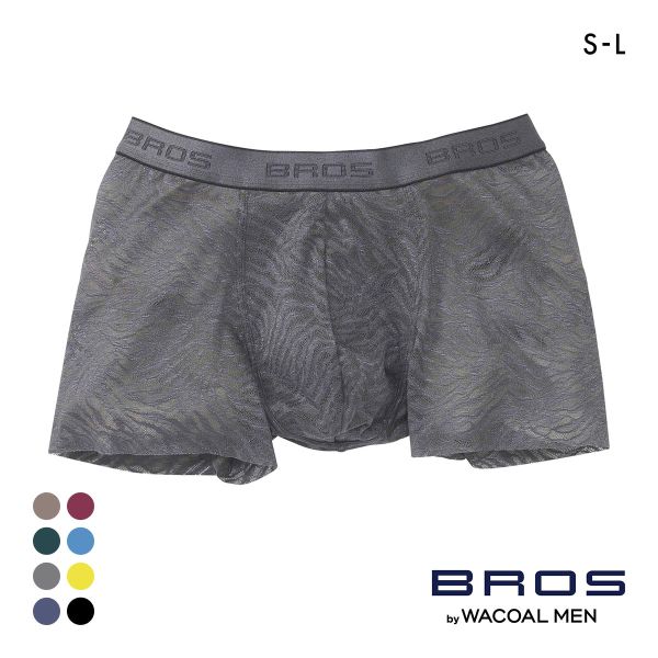ブロス バイ ワコールメン BROS by WACOAL MEN レースボクサー ボクサーパンツSML メンズ 前閉じ ノーマル丈 GT3341
