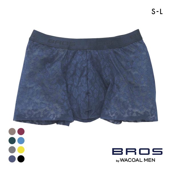 ブロス バイ ワコールメン BROS by WACOAL MEN レースボクサー ボクサーパンツSML メンズ 前閉じ ノーマル丈 GT3341