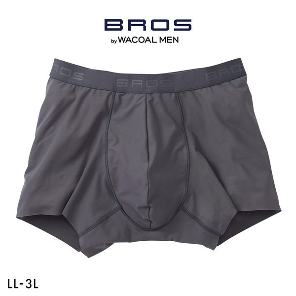 ブロス バイ ワコールメン BROS by WACOAL MEN 動きにフィット！キモチイイパンツ ボクサーパンツ LL 3L 前閉じ 吸汗速乾