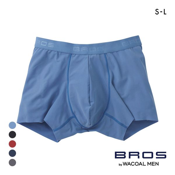 ブロス バイ ワコールメン BROS by WACOAL MEN 動きにフィット！キモチイイパンツ ボクサーパンツ SML 前閉じ 吸汗速乾