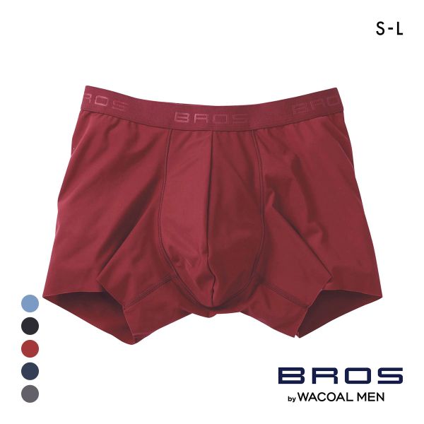 ブロス バイ ワコールメン BROS by WACOAL MEN 動きにフィット！キモチイイパンツ ボクサーパンツ SML 前閉じ 吸汗速乾
