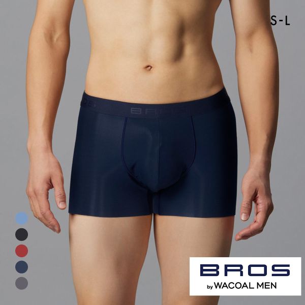 ブロス バイ ワコールメン BROS by WACOAL MEN 動きにフィット！キモチイイパンツ ボクサーパンツ SML 前閉じ 吸汗速乾