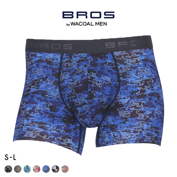 ブロス バイ ワコールメン BROS by WACOAL MEN 動きにフィット！キモチイイパンツ ボクサーパンツ SML 前閉じ 吸汗速乾 GT3371