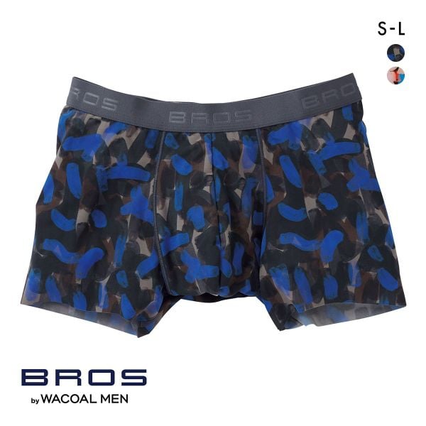 ブロス バイ ワコールメン BROS by WACOAL MEN 動きにフィット！キモチイイパンツ ボクサーパンツ SML 前閉じ 吸汗速乾 GT3371