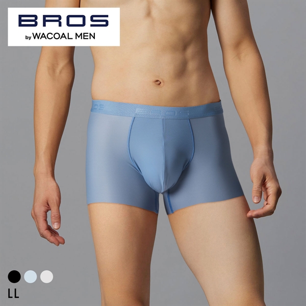 ブロス バイ ワコールメン キモチイイパンツ AIR ボクサーパンツ LL メッシュ 吸汗速乾 ムレにくい前閉じ BROS by WACOAL MEN