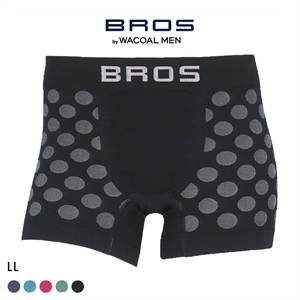 ブロス バイ ワコールメン BROS by WACOAL MEN のびて、包みこむ気持ちよさ EVERYDAY BOXER ボクサーパンツ LL 前閉じ 編立成形 メンズ