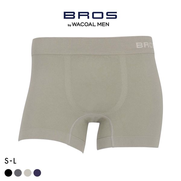 ブロス バイ ワコールメン Everyday Boxer ボクサーパンツ ML 前閉じ 編立成形 メンズ BROS by WACOAL MEN