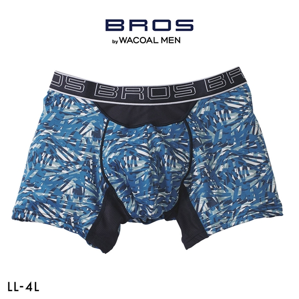 ブロス バイ ワコールメン BROS by WACOAL MEN AIR VENT BOXERS フロント快適グラマラス ボクサーパンツ LL 前閉じ 吸汗速乾