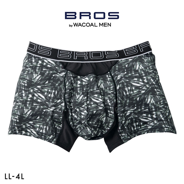 ブロス バイ ワコールメン BROS by WACOAL MEN AIR VENT BOXERS フロント快適グラマラス ボクサーパンツ LL 前閉じ 吸汗速乾